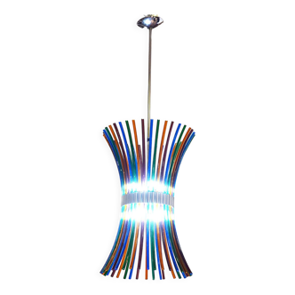 Tamiri chandelier by Roberto Pamio for Artemide 1970s