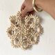 Dessous de plat vintage  , centre de table coquillage