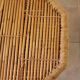 Table basse en bambou et jute