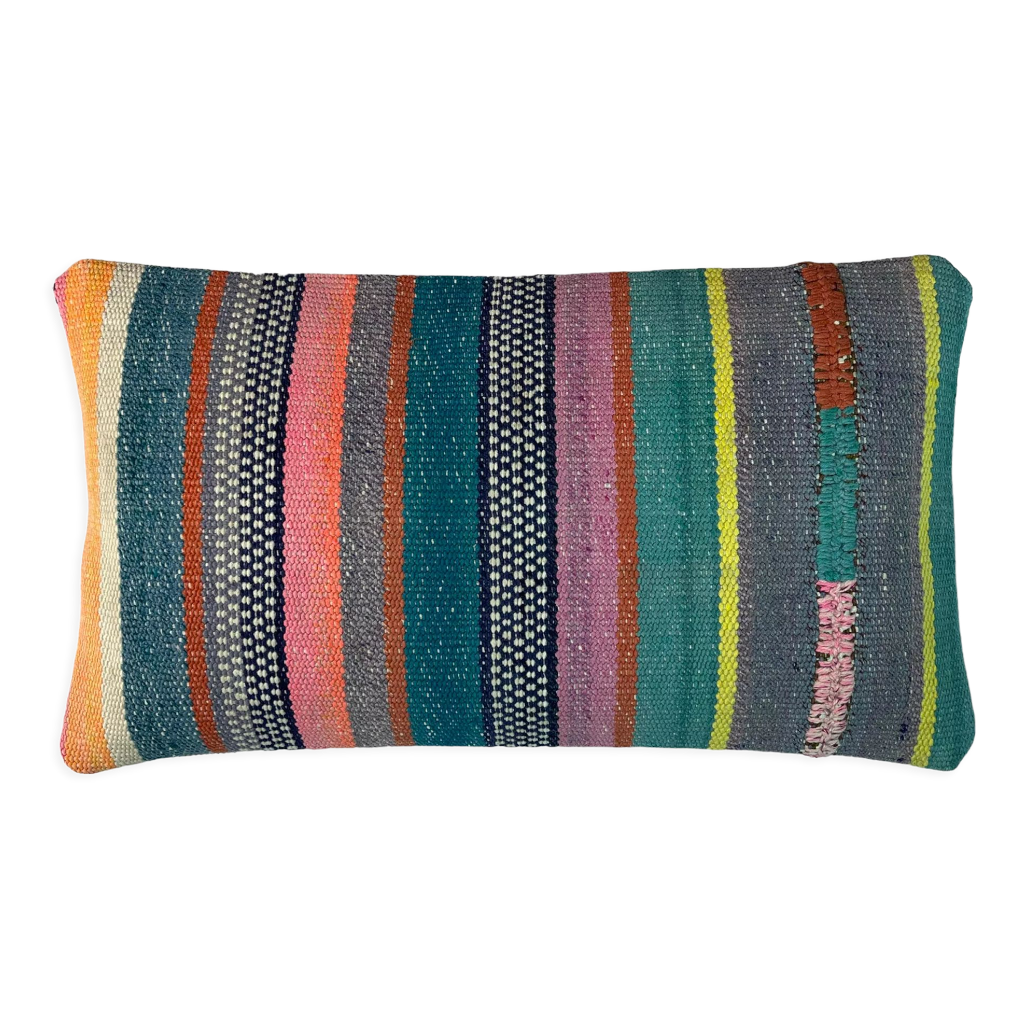 Vintage turkish handmade cushion cover , 30 x 50 cm