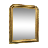 Louis-Philippe mirror H71x56 cm gilding in good condition