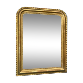 Miroir Louis-Philippe H71x56 cm dorure en bon état