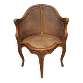 Cane office chair