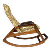 Rocking chair, Dřevotvar, années 1970, Tchécoslovaquie