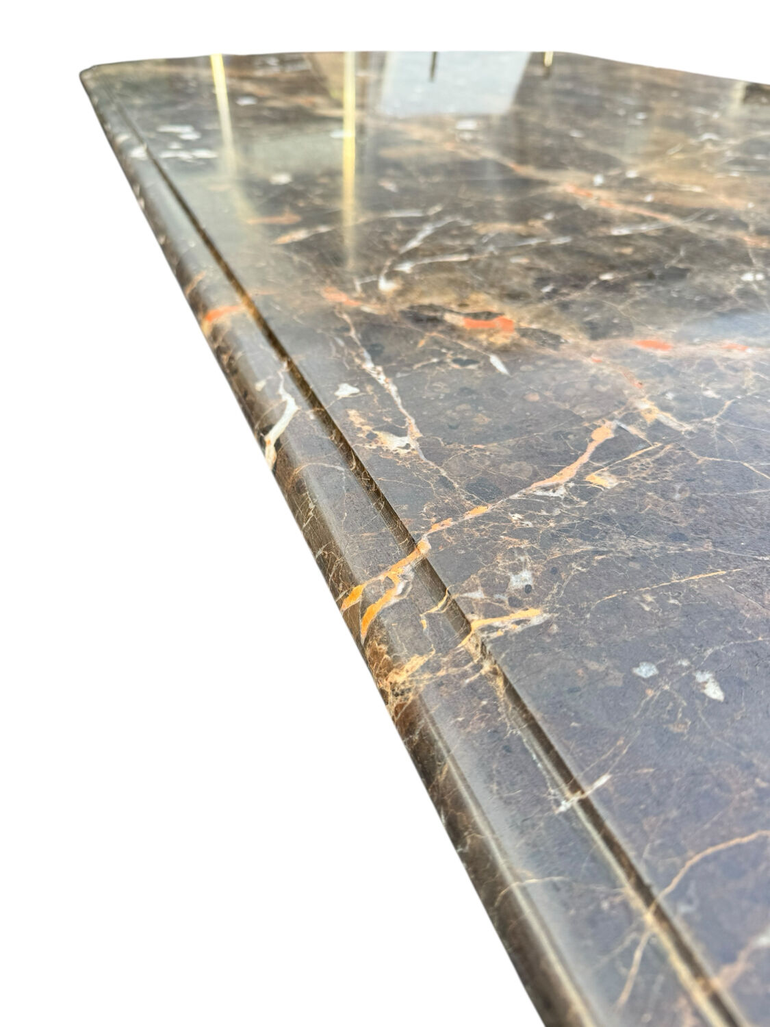 Exceptional marble table – Italian design, 1970s