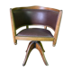 Swivel office chair Art Deco era