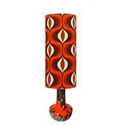 Abat-jour Vyper h80 d35 - tissu vintage
