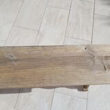 Rough wood bench 113 cm