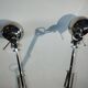 Paire de lampes articulées époque vintage 1980s design indus