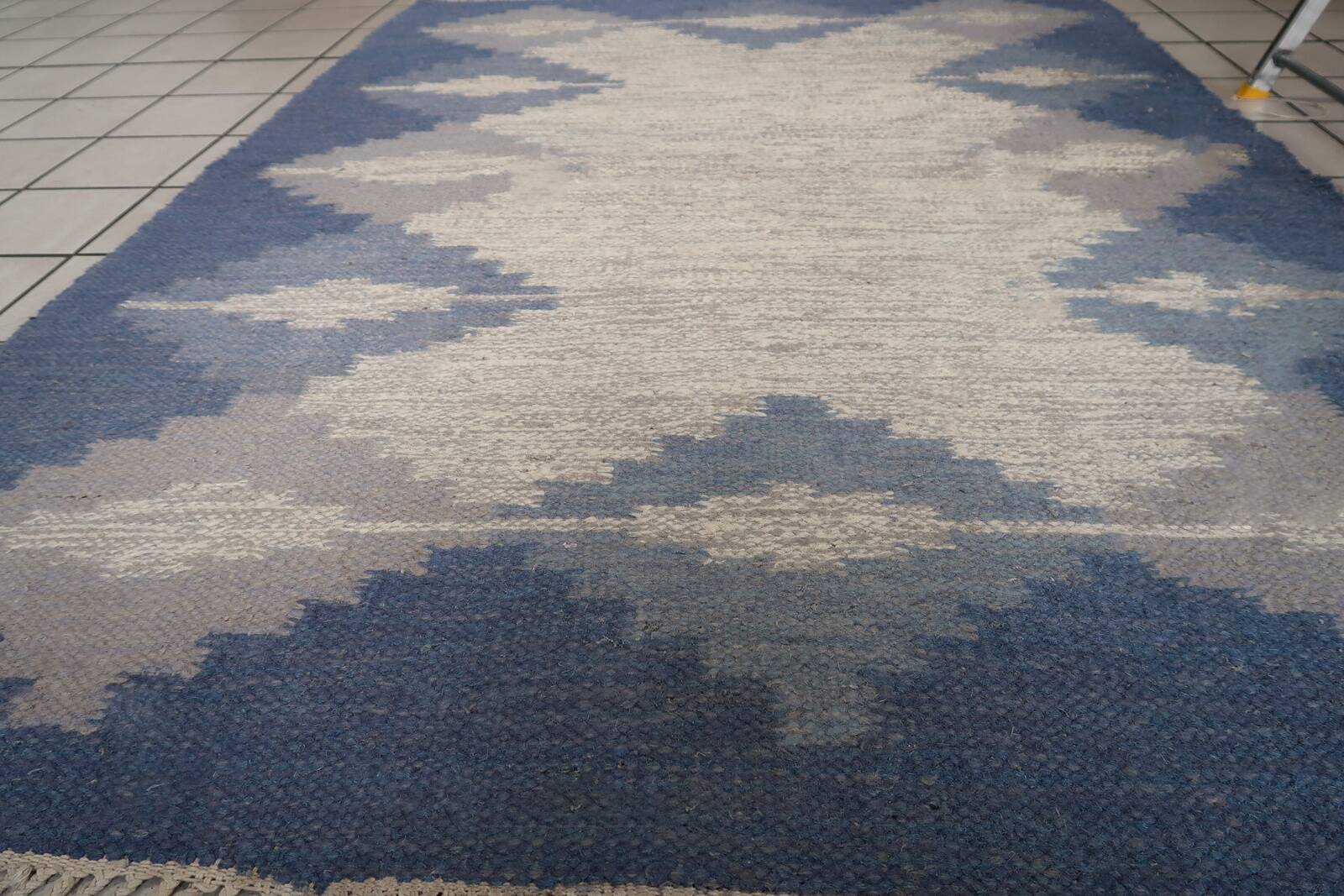 Tapis kilim vintage fait main Ardabil 145cm x 193cm - 1C1010