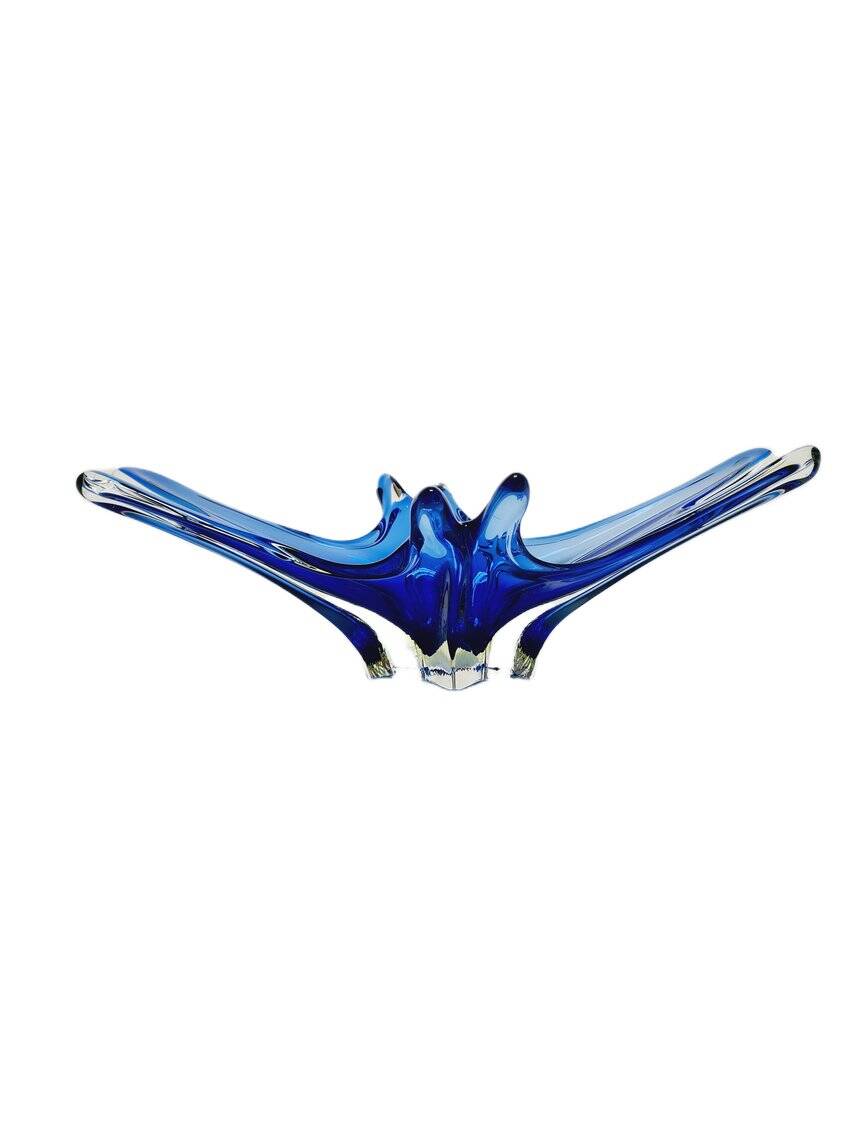 Postmodern Murano glass fruit bowl, Italy, 1950s