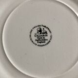 Dinner Plates Churchill England Staffordshire Model SALZBURG