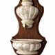 Moustiers wall fountain in signed earthenware – country house spirit