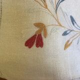 Linen table centre marked "RG" 70cmx84cm