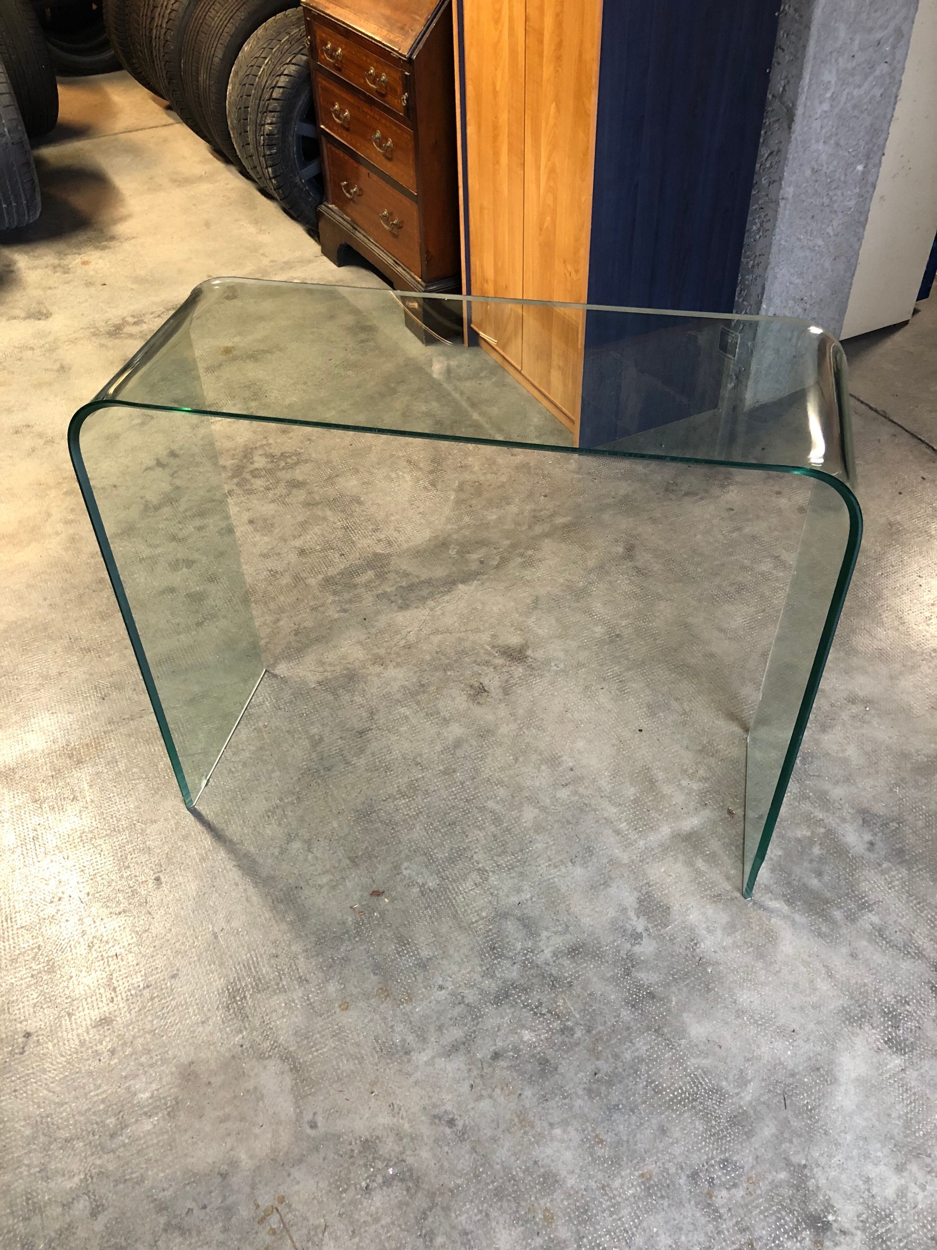 Glass console