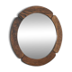 'Clove' mirror in solid oak 1970
