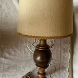 Vintage wood/metal table lamp