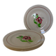 4 dessert plates from Digoin Sarreguemines, Beaucaire model 210842