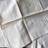 Set of 6 MBG butterfly damask napkins