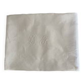 Nappe de vigneron, monogramme DF