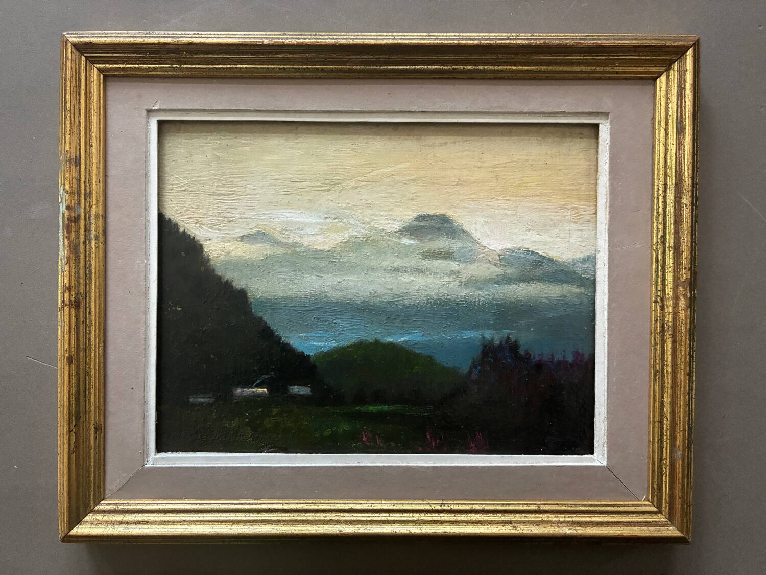 Landscape of Savoy, Marcel Quencez, 20th century