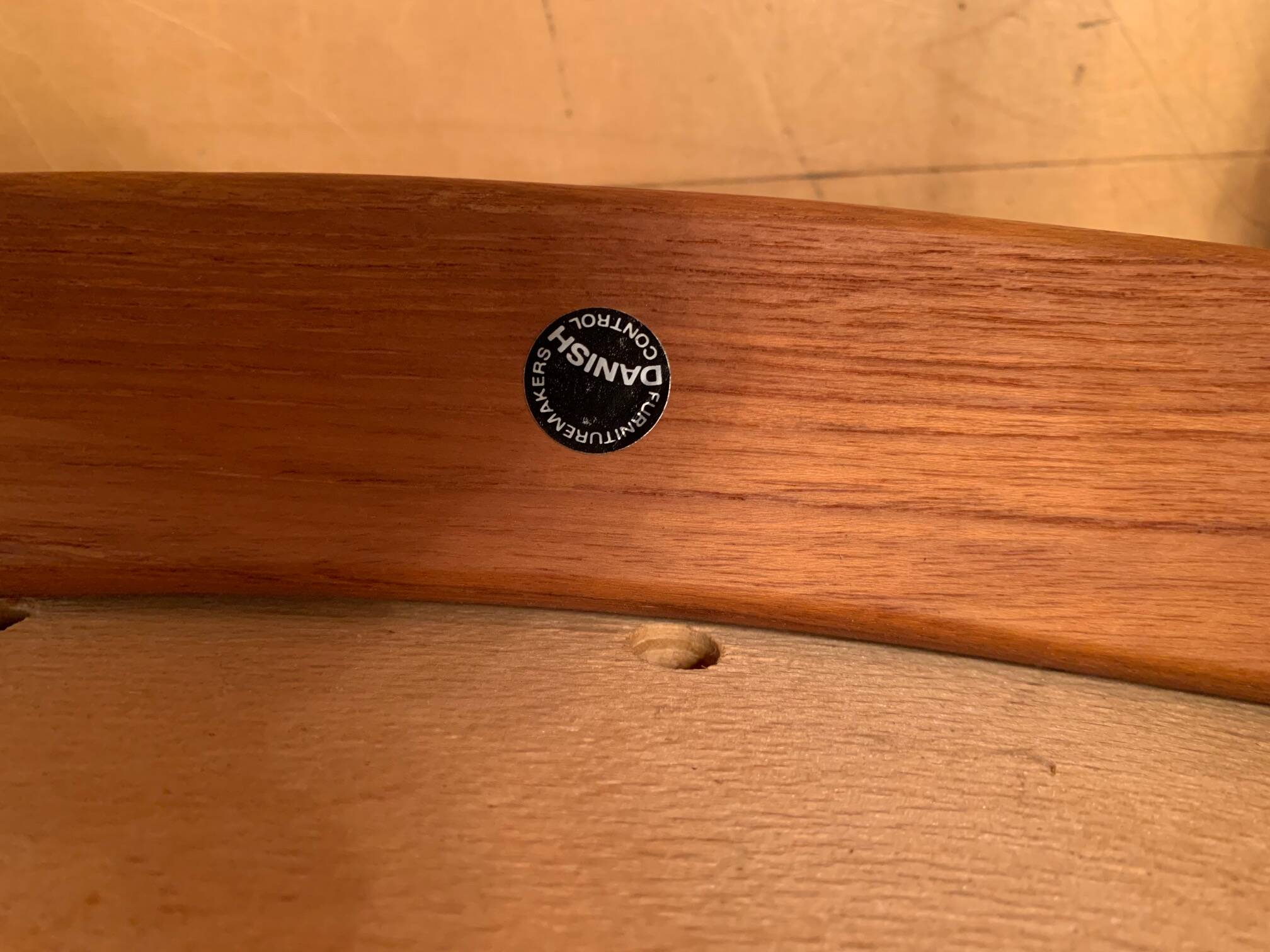 Model 43 armchair designed by Erik Kirkegaard, Høng Stolefabrik, Denmark, 1960s