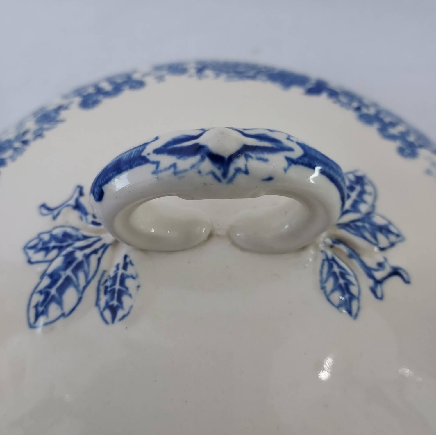 Villeroy & Boch "Burgenland" Soup Tureen in Blue Earthenware - Collectible Condition