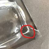 Baccarat square ashtray