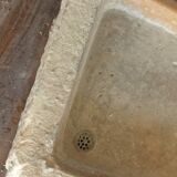 Dressed stone sink