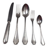 Ercuis trianon model - cutlery 60 pieces silver metal very good condition