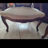 Paire de fauteuils style Louis XV
