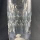Cut crystal vase signed BACCARAT