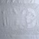 Old tablecloth, Luxeuil lace center, 2m40 long