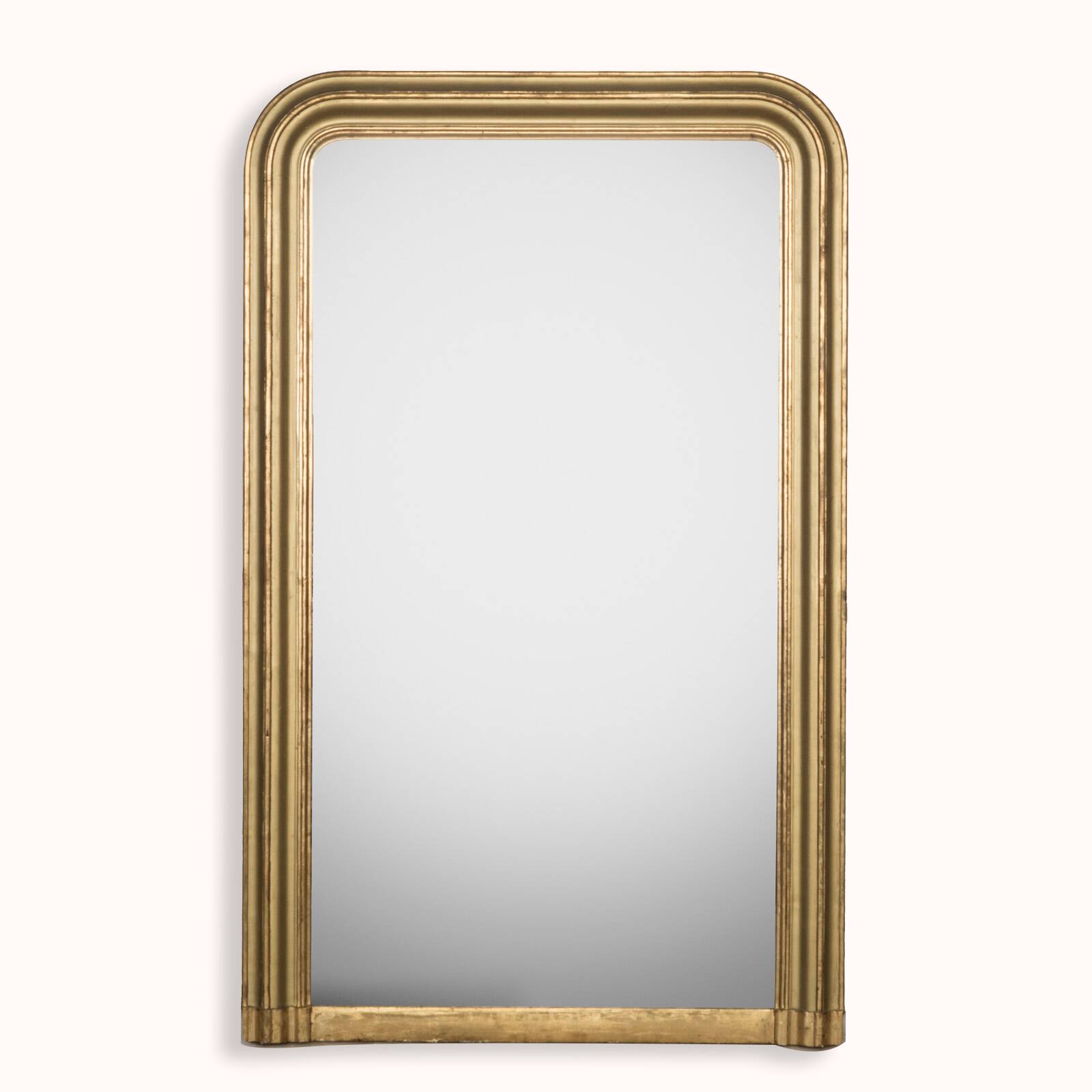 19th C Yellow Gold Louis Philippe Mirror
