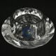 Bougeoir en cristal vintage Royal Copenhagen Danemark