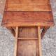 Coffee table or bedside table in wood. (With drawer)