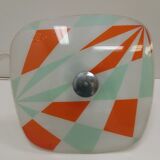 Mid-century design glass pendant/Napako, 1960's.