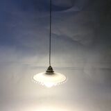 Vintage opaline pendant light