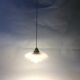 Vintage opaline pendant light