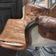 Fauteuil pivotant design suédois vintage Jetson DUX Bruno Mathsson
