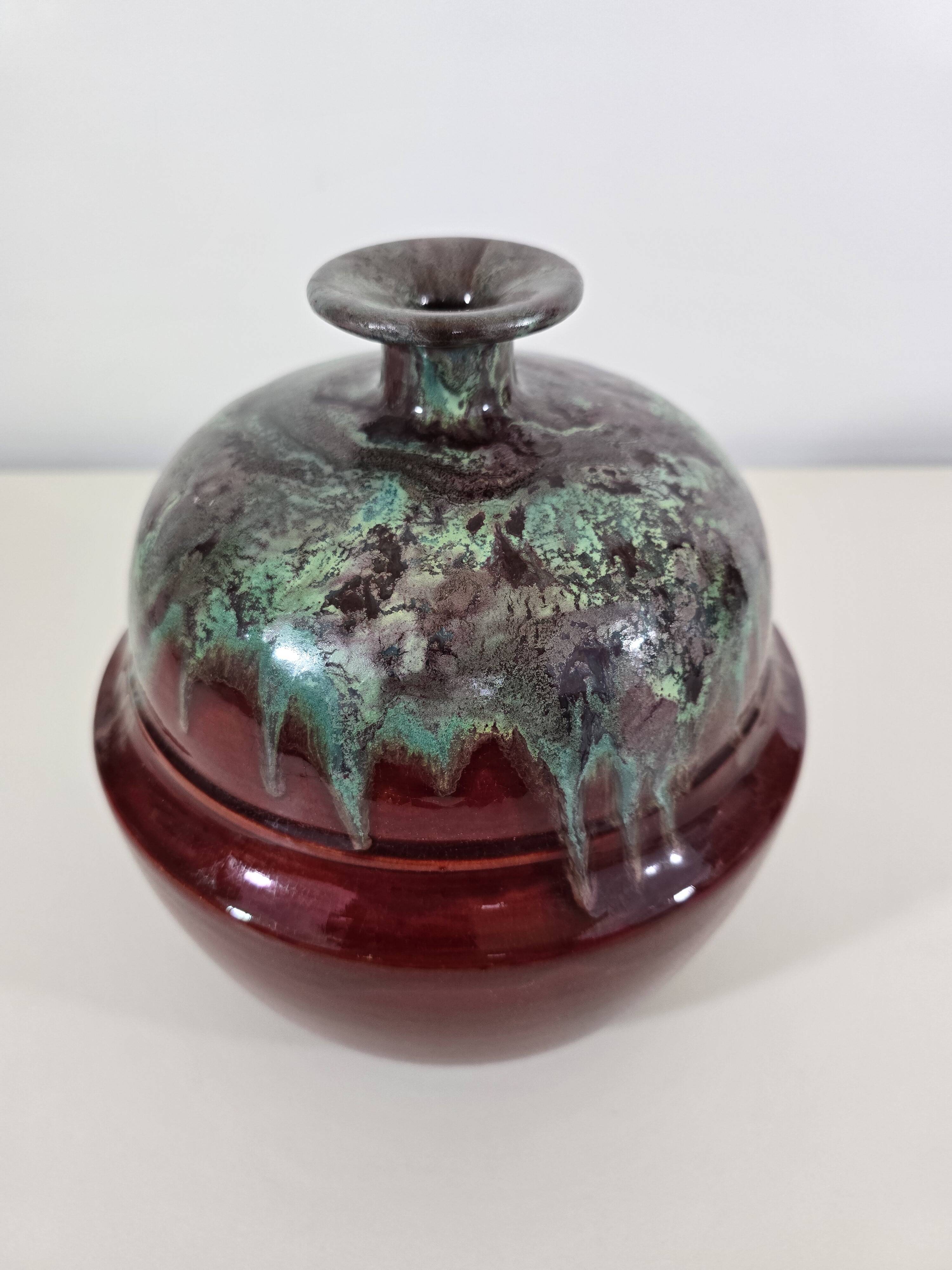 Vase cab – art ceramics of bordeaux, model 4835, circa 1930-1940