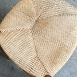 2 chairs rustic straw