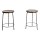 Pair of Pierre Jeanneret High Bar Stools, 1950s
