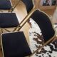 Lot de 3 chaises pliantes Chaisor en velours