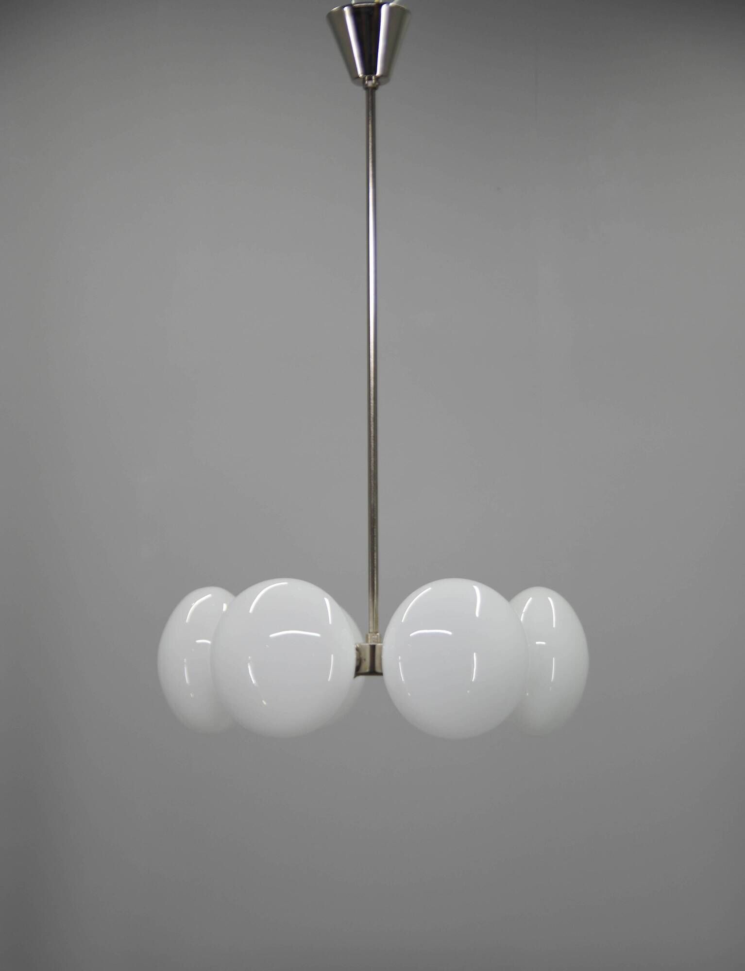 Mid-Century Sputnik Chandelier by Kamenický Šenov, Czechoslovakia, 1960s