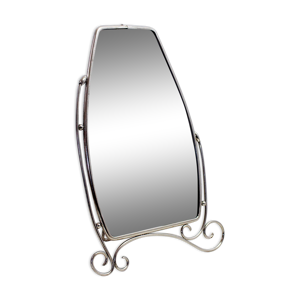 Miroir de barbier art nouveau