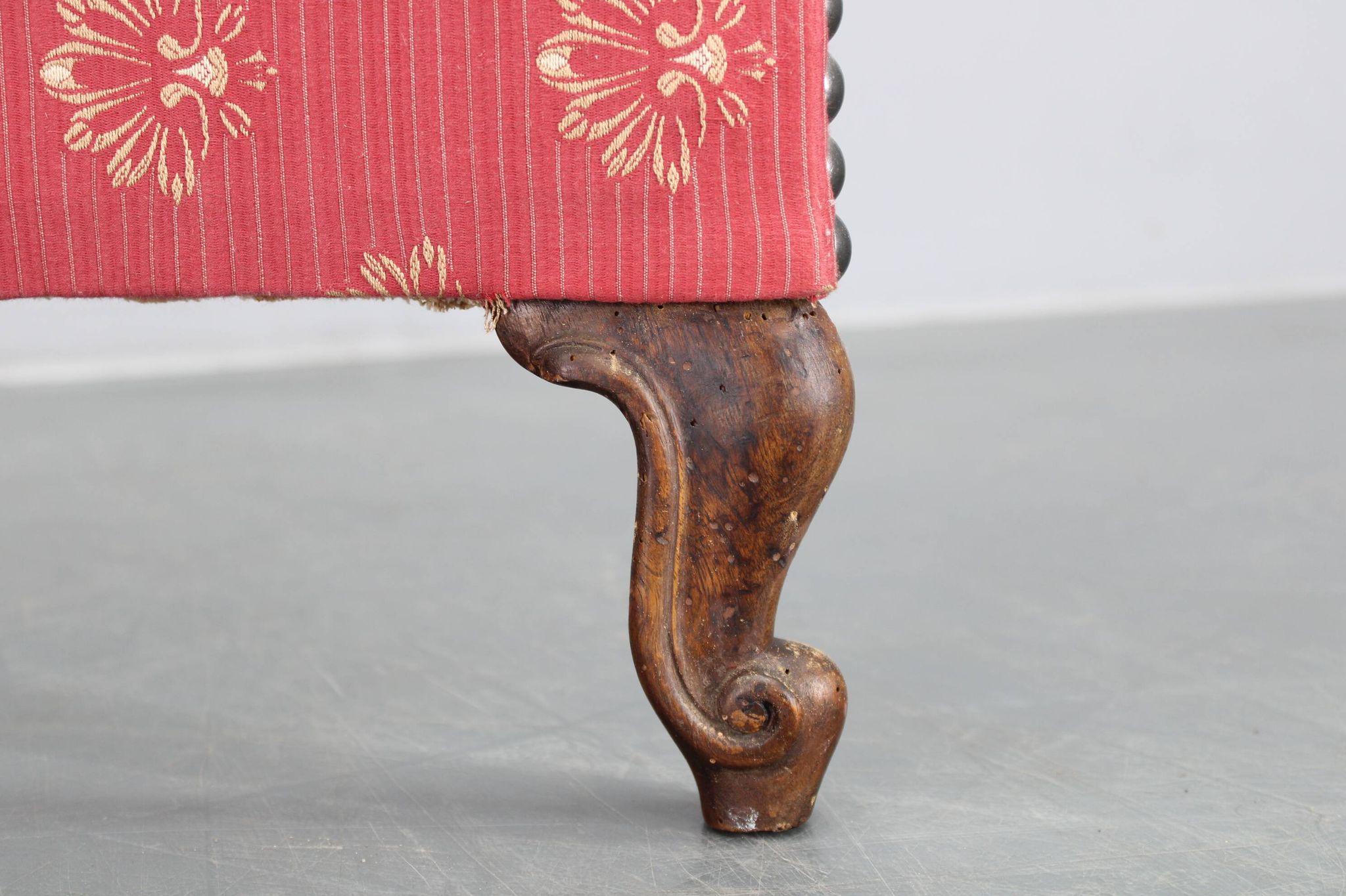 Paravane antique avec tissu, Tchécoslovaquie