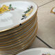 Set of porcelain dishes