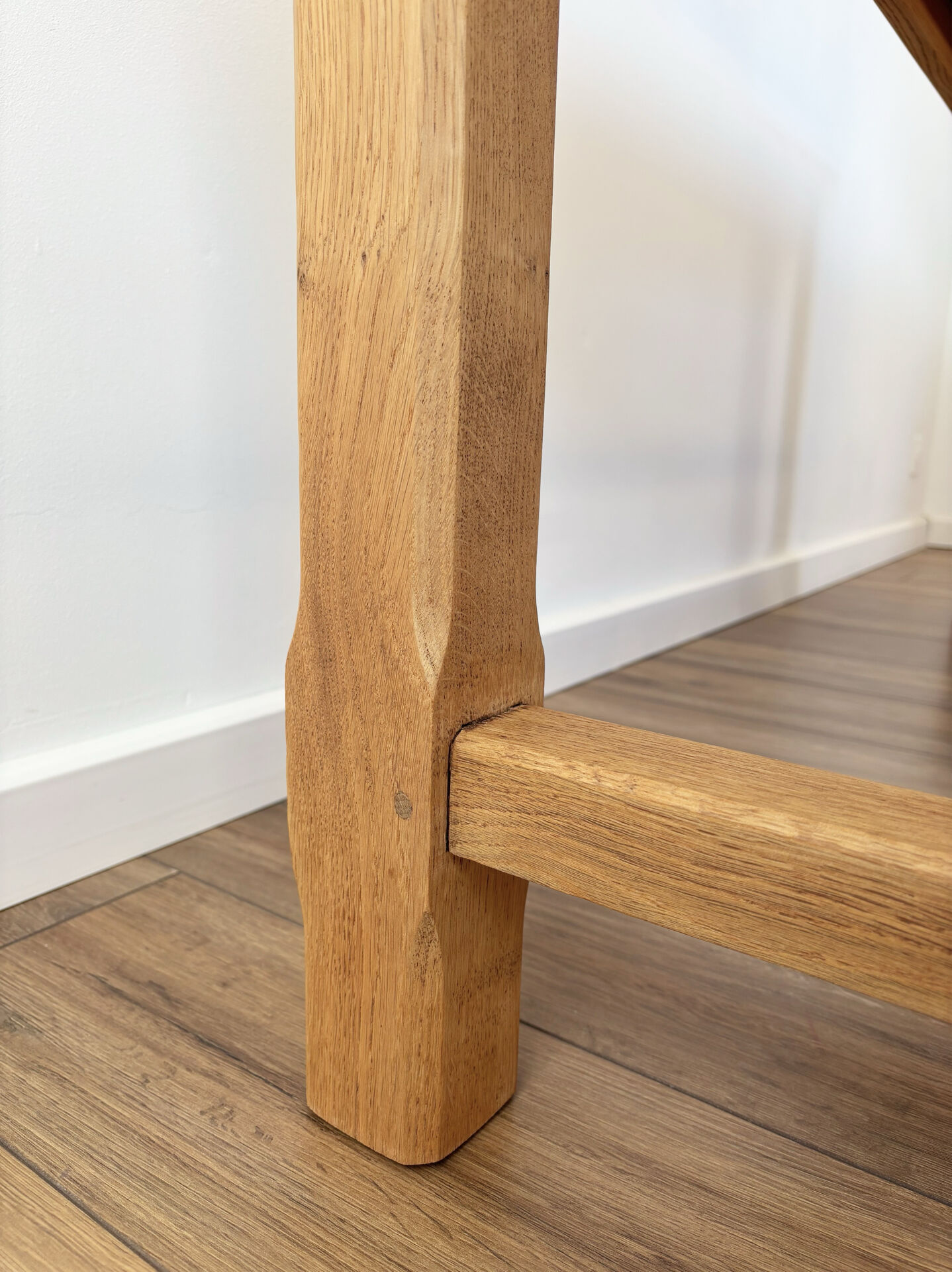 Farm table oak country style with extensions