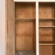 Vintage wardrobe with mirror